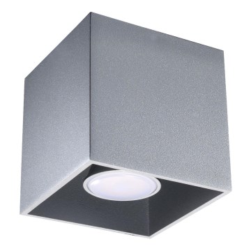 Foco QUAD 1 1xGU10/10W/230V cinzento