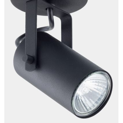 Foco REDO 1xGU10/10W/230V preto