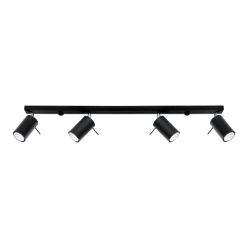 Foco RING 4L 4xGU10/40W/230V preto antigo