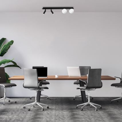 Foco SIRIO 4xG9/25W/230V preto