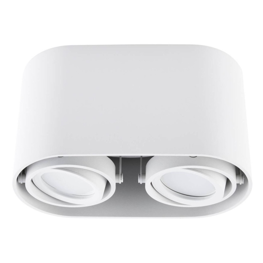 Foco SIROK 2xGU10/30W/230V branco