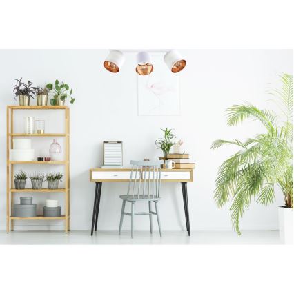 Foco SOFIA 3xE27/60W/230V branco