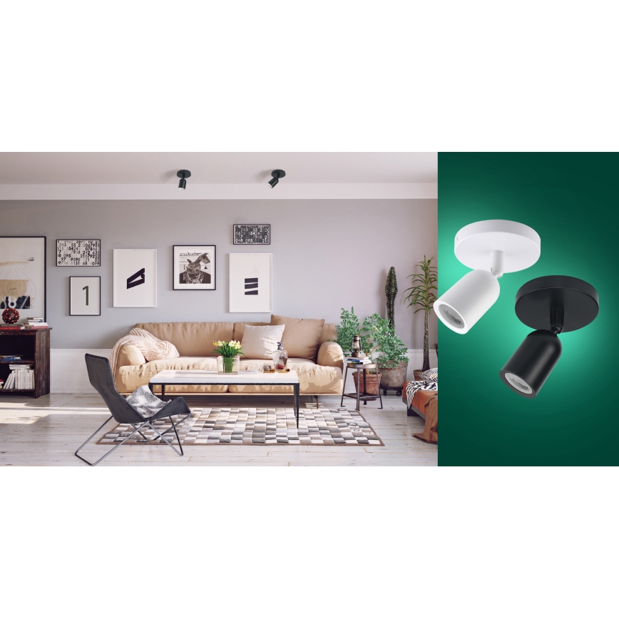 Foco SOLIS 1xGU10/6W/230V branco