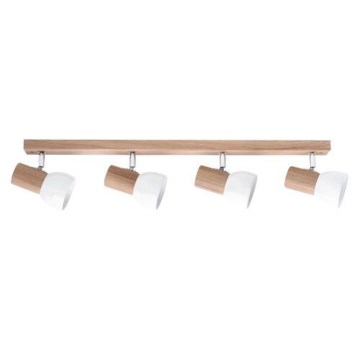 Foco SVENDA 4xE27/60W/230V carvalho