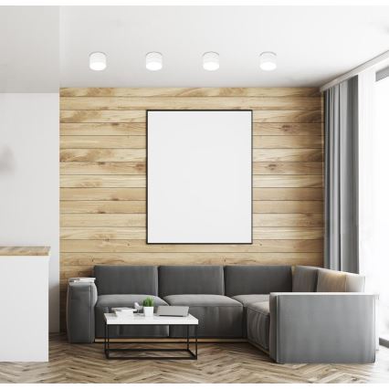 Foco TUBA 1xGU10/15W/230V branco