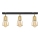 Foco TUBE 3xE27/15W/230V dourado/preto