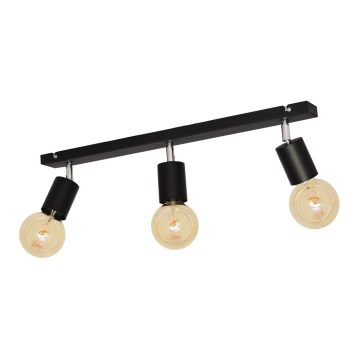 Foco TUNE 3xE27/20W/230V preto