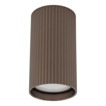 Foco TUNE S 1xGU10/10W/230V 10 cm castanho