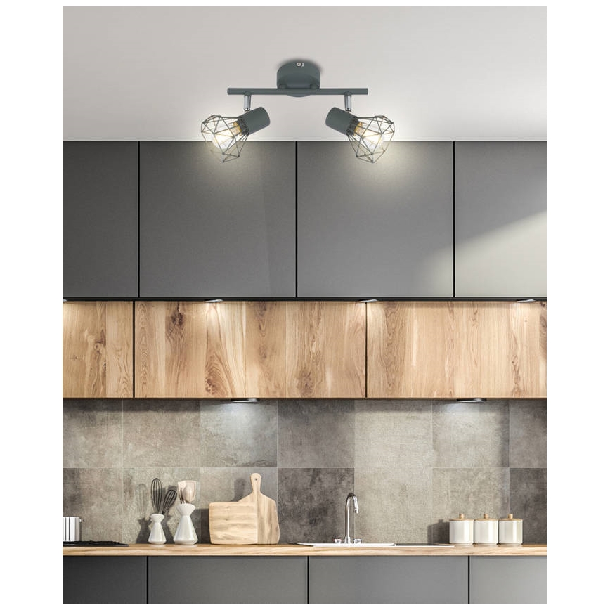 Foco VERVE 2xE14/40W/230V