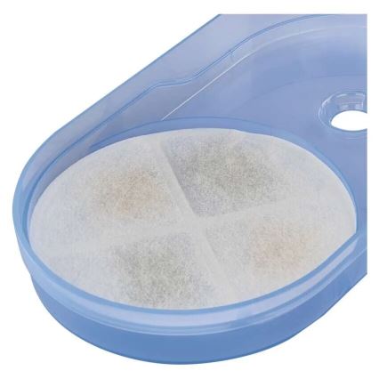 Fonte de água inteligente para animais de estimação 2,6 l/5V cinza Wi-Fi