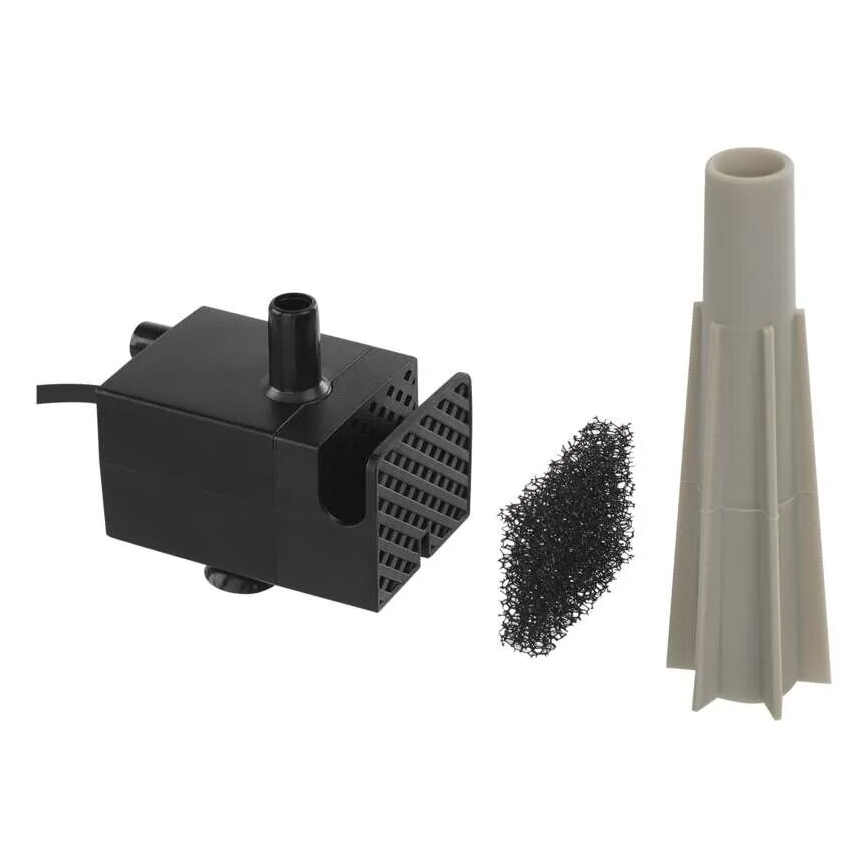 Fonte de água para animais 2,6 l/5V cinzento