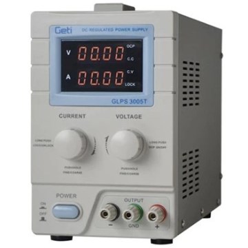 Fonte de alimentação de laboratório 3005T 0-30V/0-5A