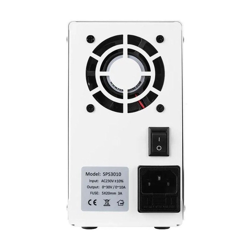 Fonte de alimentação do laboratório SPS3010 0-30V/0-10A