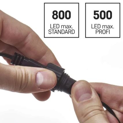 Fonte de alimentação para luzes de Natal conectáveis 12W/230V IP44