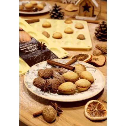 Forma de silicone para assar TORO, cor creme