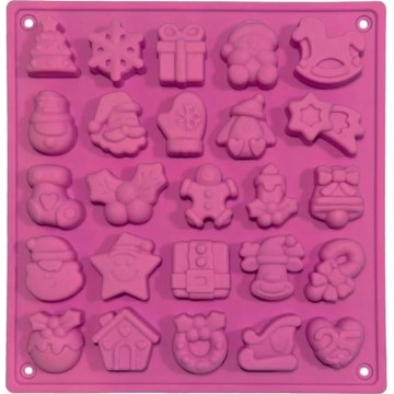 Forma de silicone para chocolate TORO rosa