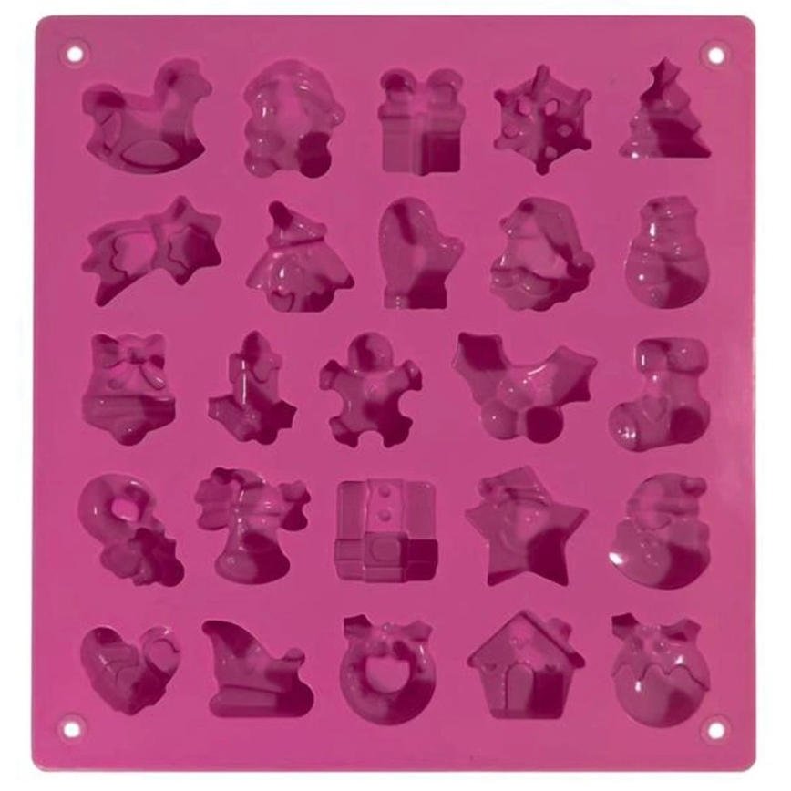 Forma de silicone para chocolate TORO rosa