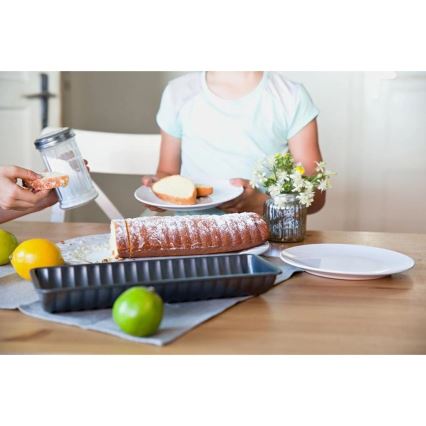 Forma para assar TORO 31,5 x 12 cm preta