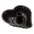 Forma para bolo bundt TORO coração/preta