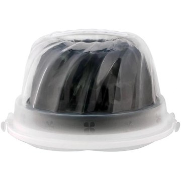 Forma para bolo tipo bundt com tabuleiro e tampa TORO preta