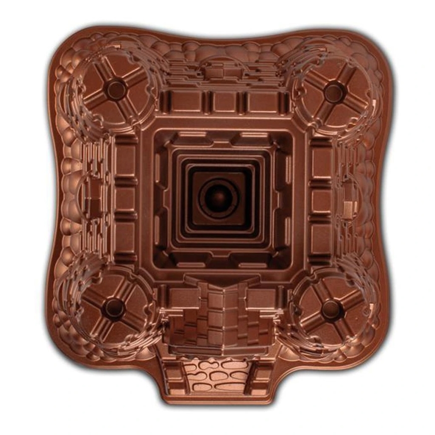 Forma para bolo tipo Bundt KITCHISIMO castelo/cobre