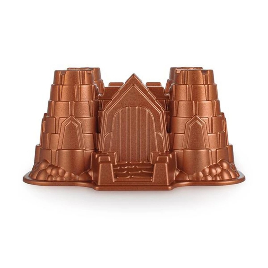 Forma para bolo tipo Bundt KITCHISIMO castelo/cobre