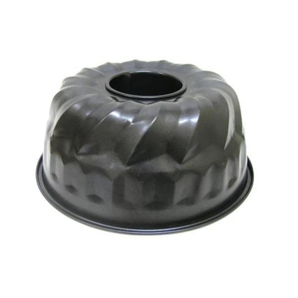 Forma para bolo tipo bundt TORO 23 cm preta