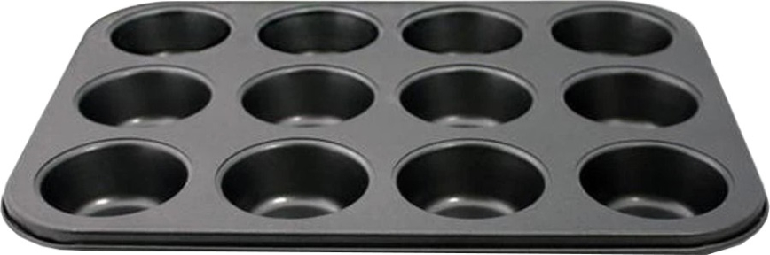 Forma para muffins TORO preta