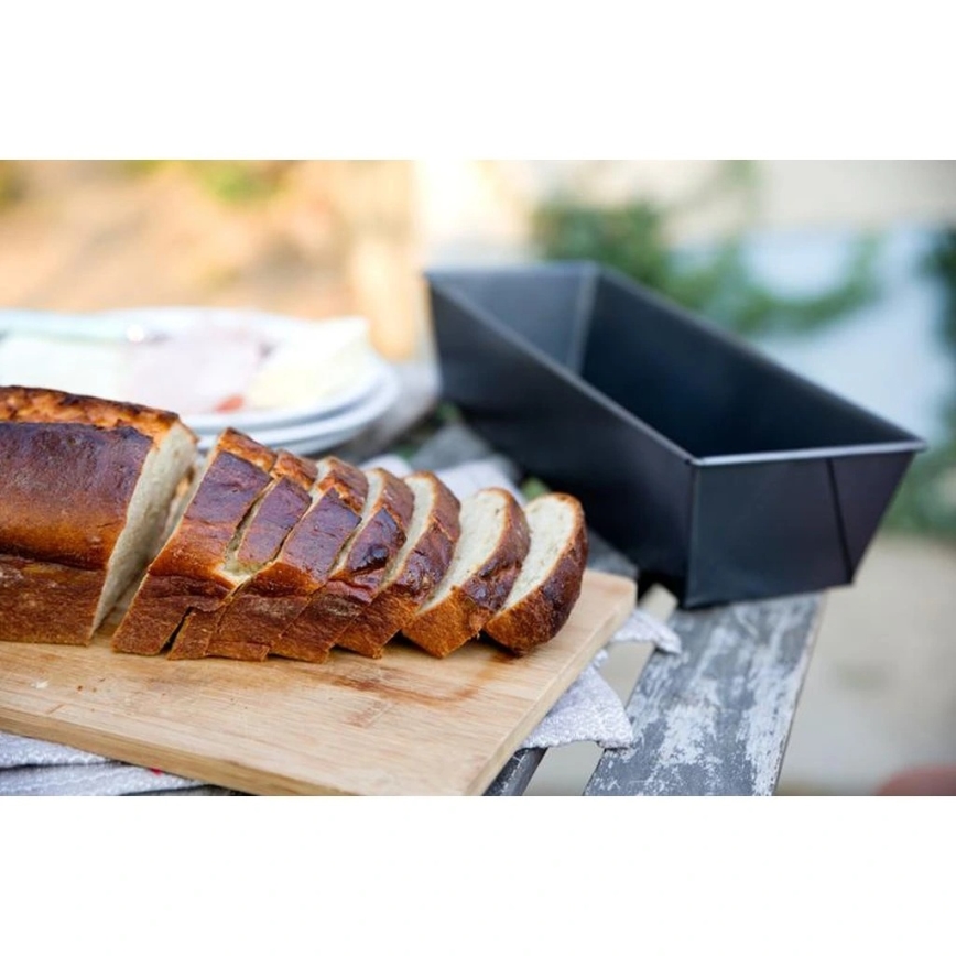 Forma para pão TORO 31x11,5 cm preta