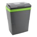 Frigorífico de carro portátil 22 l 55W/12V/230V cinzento/verde