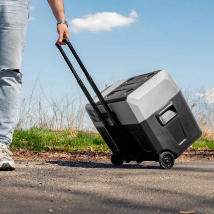 Frigorífico portátil para automóvel com visor LCD 40 l 230V/12V/24V preto