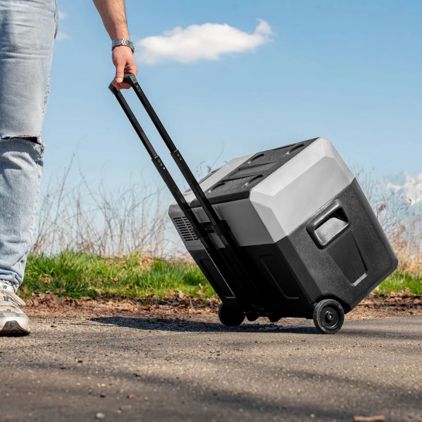 Frigorífico portátil para automóvel com visor LCD 40 l 230V/12V/24V preto