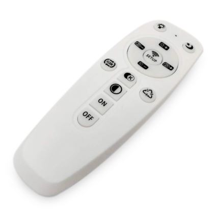 Fulgur 28858 - Iluminação de teto LED com regulação ROSA LED/36W/230V + comando