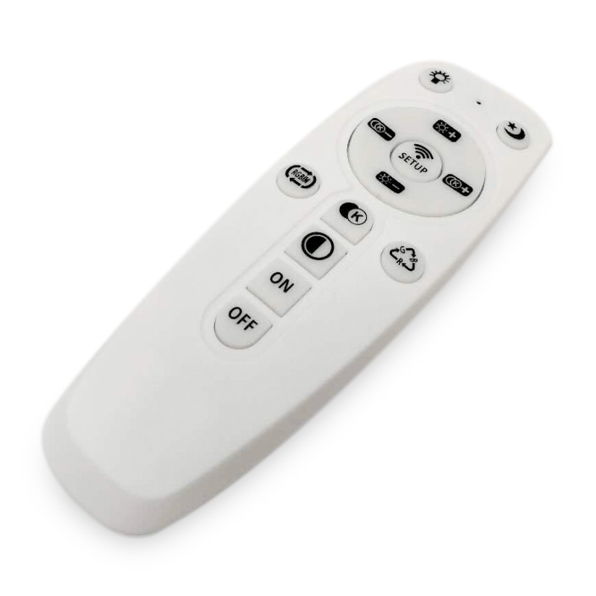 Fulgur 28858 - Iluminação de teto LED com regulação ROSA LED/36W/230V + comando