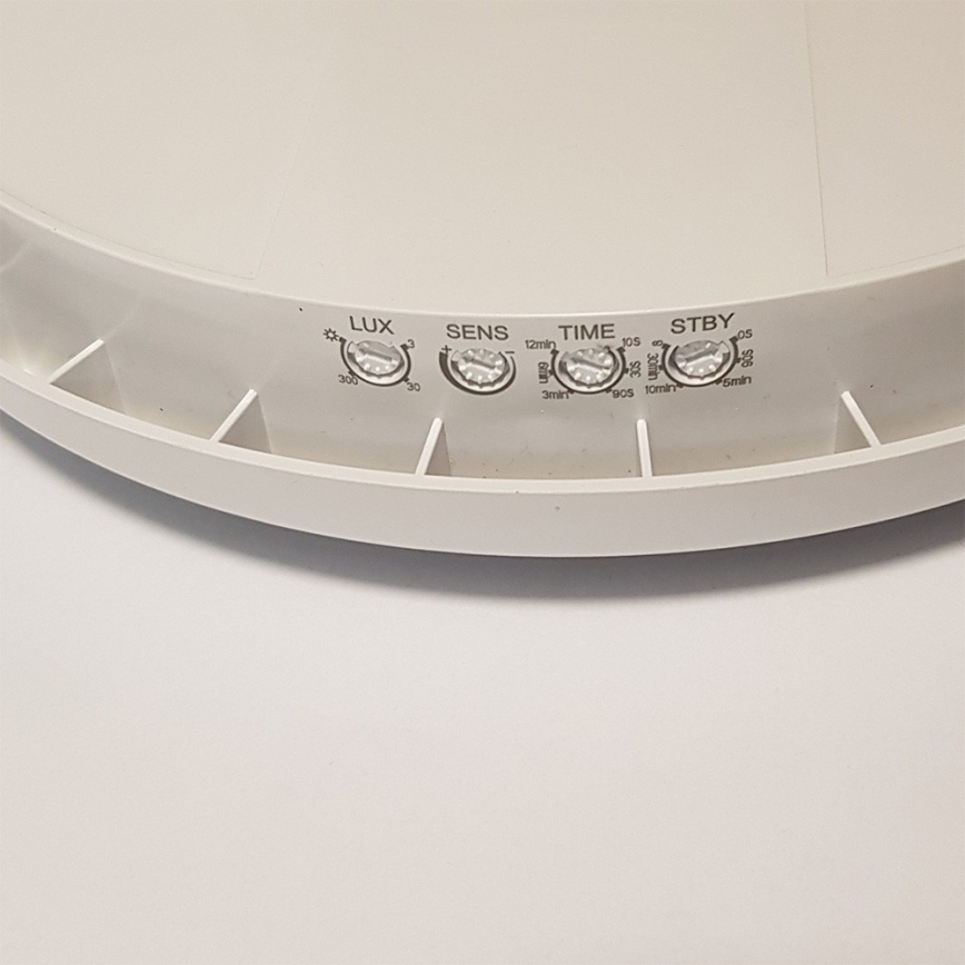 Fulgur 39672- Iluminação industrial de teto LED com sensor ELLA LED/16W/230V IP65