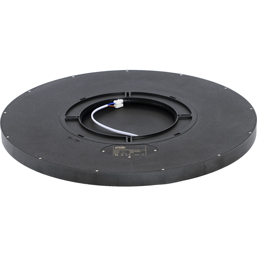 Fulgur 42364 - Iluminação de teto LED NOMY LED/40W/230V 3000/4000/6000K IP40 diâmetro 50 cm preto