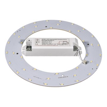 Fulgur s-24411 - Módulo de emergência LED/20W/230V 4000K diâmetro 24 cm