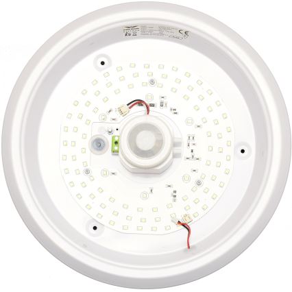 Fulgur s-39670 - Luminária de emergência LED com sensor de movimento e crepúsculo DARINA LED/16W/230V Ø 29 cm
