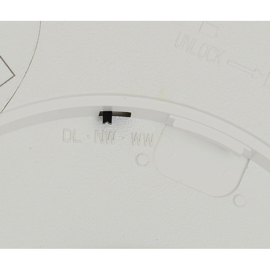 Fulgur s-42584 - Iluminação de teto LED com sensor de movimento NOMY-S LED/18W/230V 3000/4000/6000K IP40 diâmetro 23 cm branco