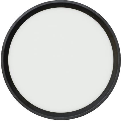 Fulgur s-42585 - Iluminação de teto LED com sensor de movimento NOMY-S LED/18W/230V 3000/4000/6000K IP40 diâmetro 23 cm preto