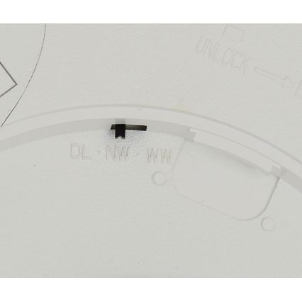 Fulgur s-42586 - Iluminação de teto LED com sensor de movimento NOMY-S LED24W/230V 3000/4000/6000K IP40 diâmetro 30 cm branco