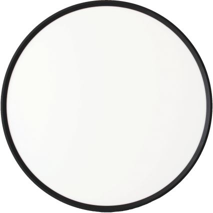 Fulgur s-43042 - Luminária de teto LED dimerizável NOMY-RC LED/50W/230V 3000/4000/6500K Ø 60 cm IP40 preta + controlo remoto