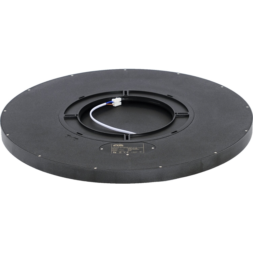 Fulgur s-43042 - Luminária de teto LED dimerizável NOMY-RC LED/50W/230V 3000/4000/6500K Ø 60 cm IP40 preta + controlo remoto