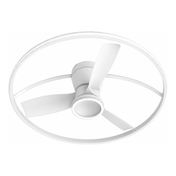 Fulgur s-43048 - Ventilador de teto LED dimerizável THORA LED/50W/230V 2700-5000K branco + controlo remoto