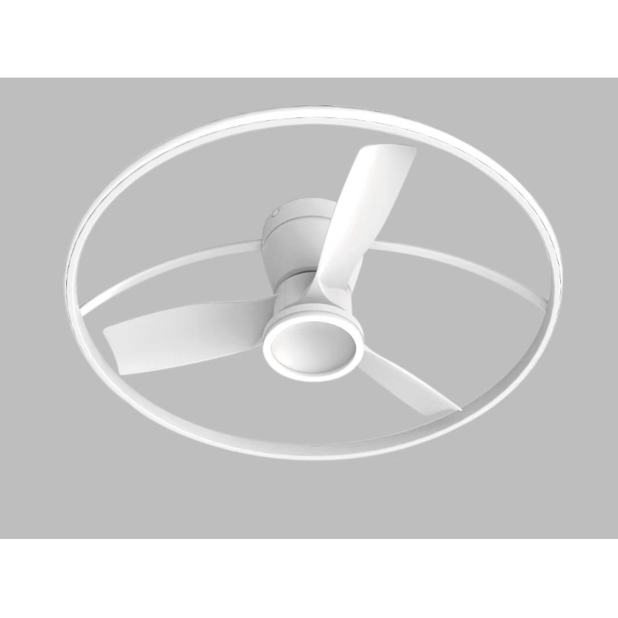 Fulgur s-43048 - Ventilador de teto LED dimerizável THORA LED/50W/230V 2700-5000K branco + controlo remoto