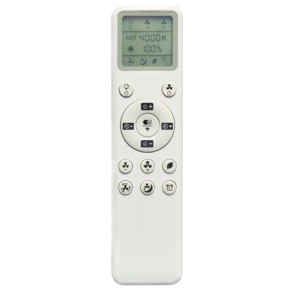 Fulgur s-43048 - Ventilador de teto LED dimerizável THORA LED/50W/230V 2700-5000K branco + controlo remoto