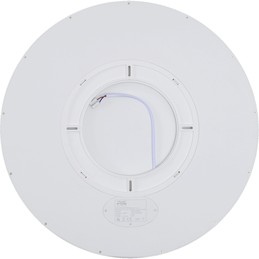 Fulgur s-43056 - Luminária de teto LED dimerizável NOMY LED/40W/230V 3000–6500K Ø 50 cm UGR19 IP40 Wi-Fi branca + controle remoto