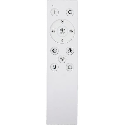 Fulgur s-43056 - Luminária de teto LED dimerizável NOMY LED/40W/230V 3000–6500K Ø 50 cm UGR19 IP40 Wi-Fi branca + controle remoto