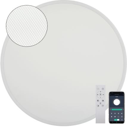 Fulgur s-43058 - Candeeiro de teto LED dimmerizável NOMY LED/50W/230V 3000-6500K Ø 60 cm UGR19 IP40 Wi-Fi branco + controlo remoto