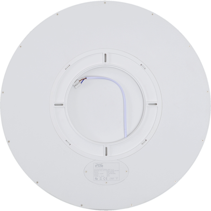 Fulgur s-43058 - Candeeiro de teto LED dimmerizável NOMY LED/50W/230V 3000-6500K Ø 60 cm UGR19 IP40 Wi-Fi branco + controlo remoto